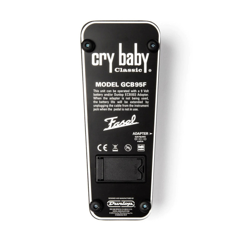 DUNLOP CRY BABY CLASSIC WAH Педаль ефектів