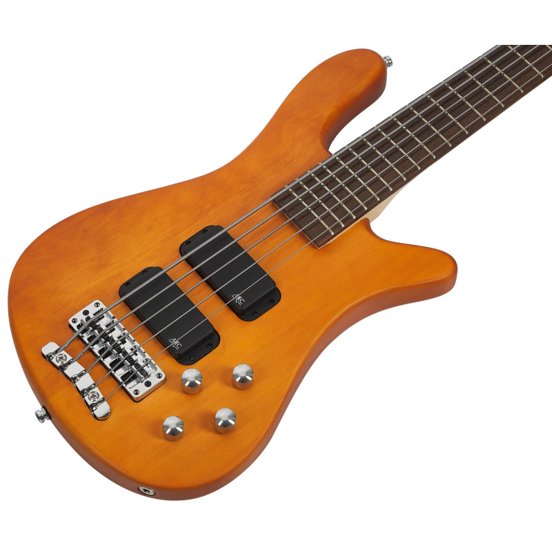 WARWICK RockBass Streamer Standard, 5-String (Honey Violin Transparent Satin) Бас-гітара