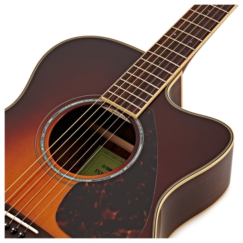 YAMAHA FSX830C (Brown Sunburst) Електро-акустична гітара