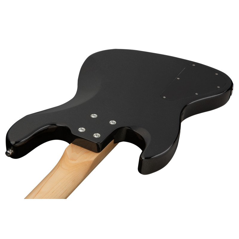 SADOWSKY MetroExpress 21-Fret Hybrid P/J Bass, Maple, 4-String (Solid Black High Polish) Бас-гітара