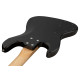 SADOWSKY MetroExpress 21-Fret Hybrid P/J Bass, Maple, 4-String (Solid Black High Polish) Бас-гітара