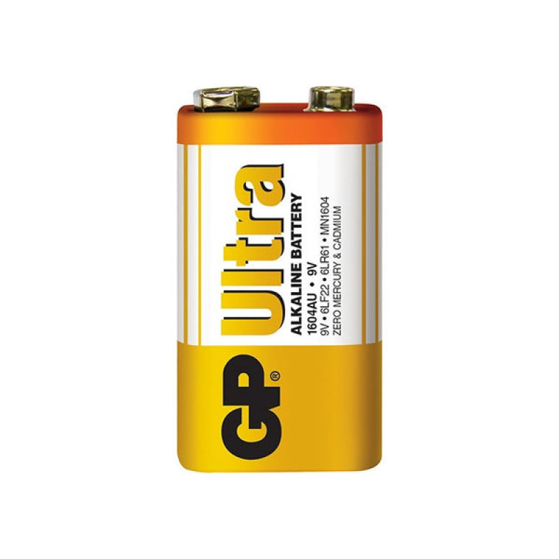 GP ULTRA ALKALINE 9V (6LF22)