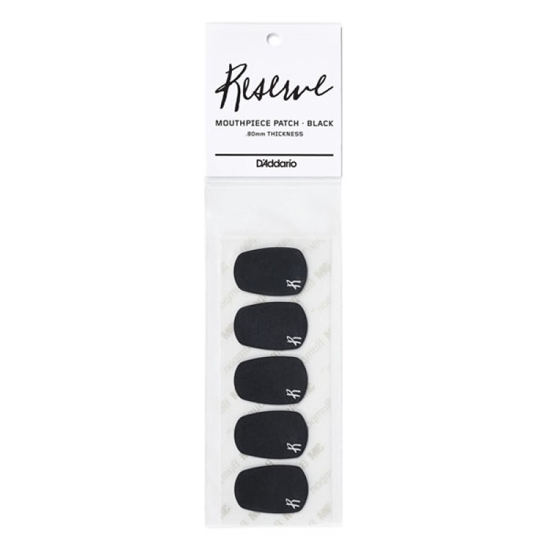 D`ADDARIO Reserve Mouthpiece Patches (Black)