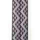 D`ADDARIO 50BAL03 AUTO LOCK GUITAR STRAP (BLACK PADDED GEOMETRIC)
