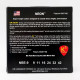 DR STRINGS NEON Blue Electric - Light (9-42) Струни для електрогітари