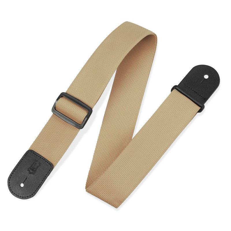 LEVY'S M8POLY-TAN CLASSICS SERIES POLYPROPYLENE GUITAR STRAP (TAN) Ремінь для гітари