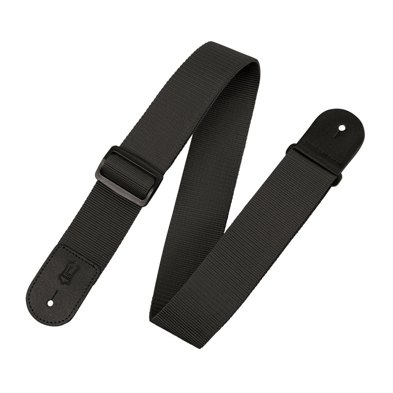 LEVY'S M8POLY-BLK CLASSICS SERIES POLYPROPYLENE GUITAR STRAP (BLACK) Ремінь для гітари