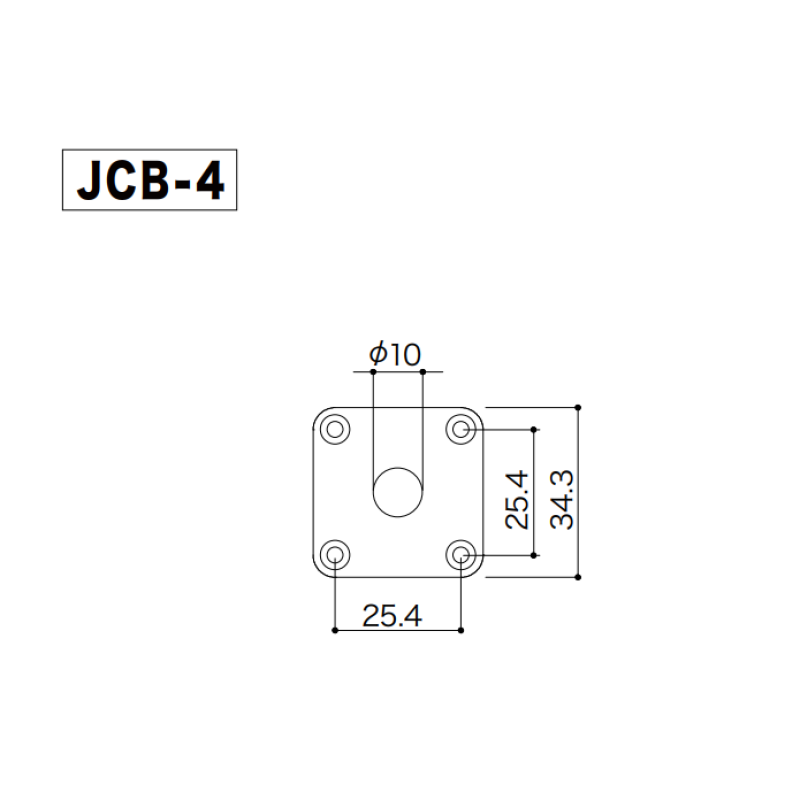 GOTOH JCB-4 GG Jack Cover (Gold)