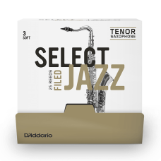 D`ADDARIO Select Jazz - Tenor Sax Filed 3S - 25 Pack