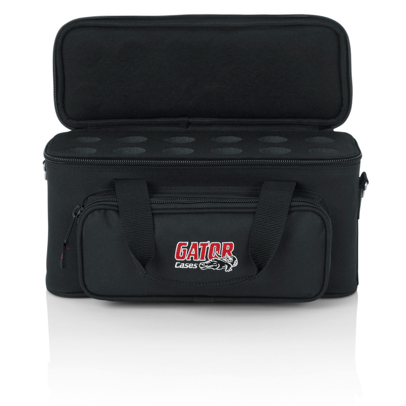 GATOR GM-12B 12 Microphones Bag
