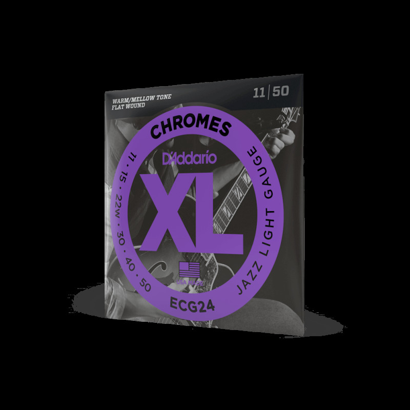 D‘ADDARIO ECG24 XL CHROMES JAZZ LIGHT (11-50) Струни для електрогітари
