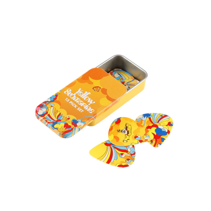 D`ADDARIO 1CWH4-11B1 YELLOW SUBMARINE 55TH ANNIVERSARY GUITAR PICKS - Primrose Prairie