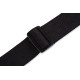 LEVY'S MSSC8-BLK CLASSICS SERIES COTTON GUITAR STRAP (BLACK) Ремінь для гітари