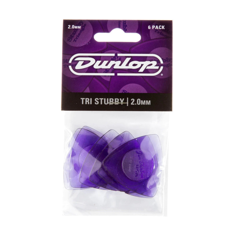 DUNLOP TRI STUBBY PICK 2.00MM Медіатори
