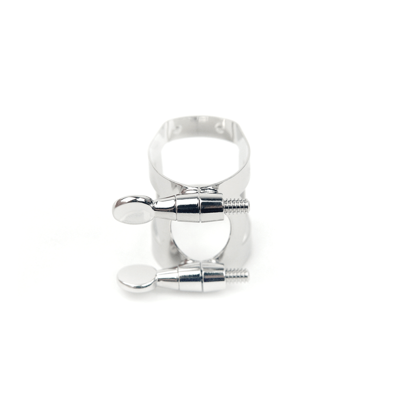 D`ADDARIO RICO LIGATURE & CAP FOR SOPRANO SAX Nickel-Plated