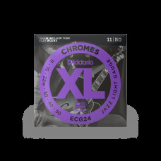 D‘ADDARIO ECG24 XL CHROMES JAZZ LIGHT (11-50) Струни для електрогітари