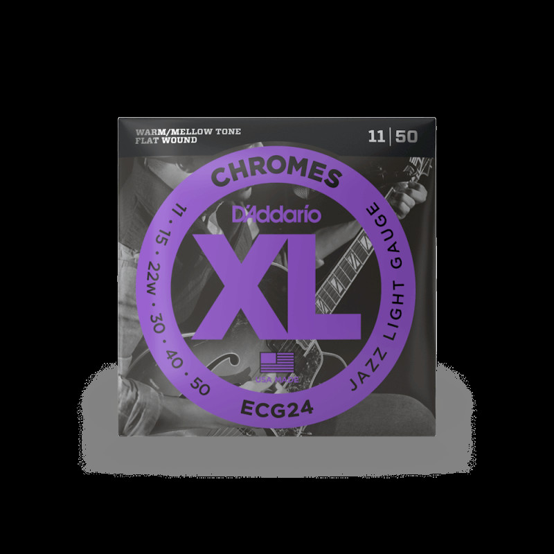 D‘ADDARIO ECG24 XL CHROMES JAZZ LIGHT (11-50) Струни для електрогітари