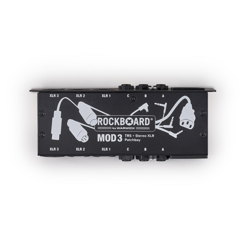 ROCKBOARD MOD 3 V2 All-in-One TRS & XLR Patchbay for Vocalists & Acoustic Players