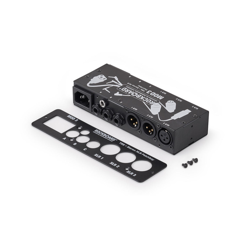 ROCKBOARD MOD 3 V2 All-in-One TRS & XLR Patchbay for Vocalists & Acoustic Players