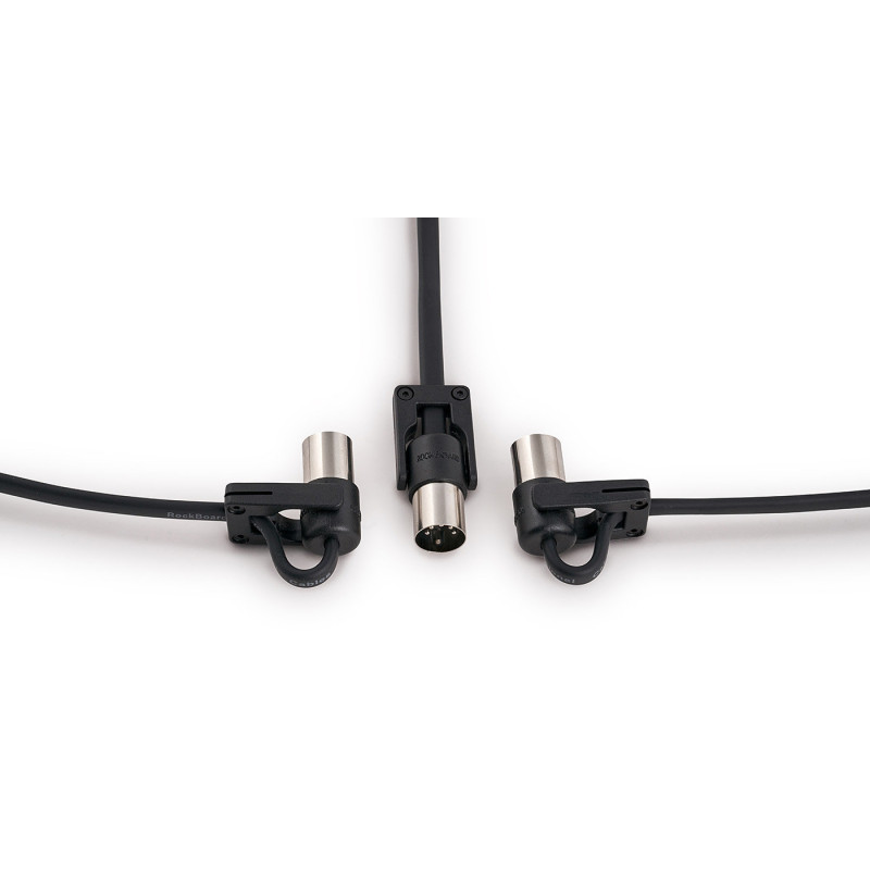 ROCKBOARD RBO CAB MD FX 100 BK RockBoard FlaX Plug MIDI Cable, 100 cm