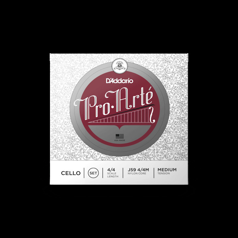D'ADDARIO J59 4/4M Струны для виолончели