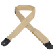 LEVY'S M8POLY-TAN CLASSICS SERIES POLYPROPYLENE GUITAR STRAP (TAN) Ремінь для гітари