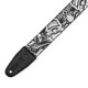 LEVY'S MP2TAT-001 2 Tattoo Series Poly Guitar Strap - B&W Clowns Ремінь для гітари