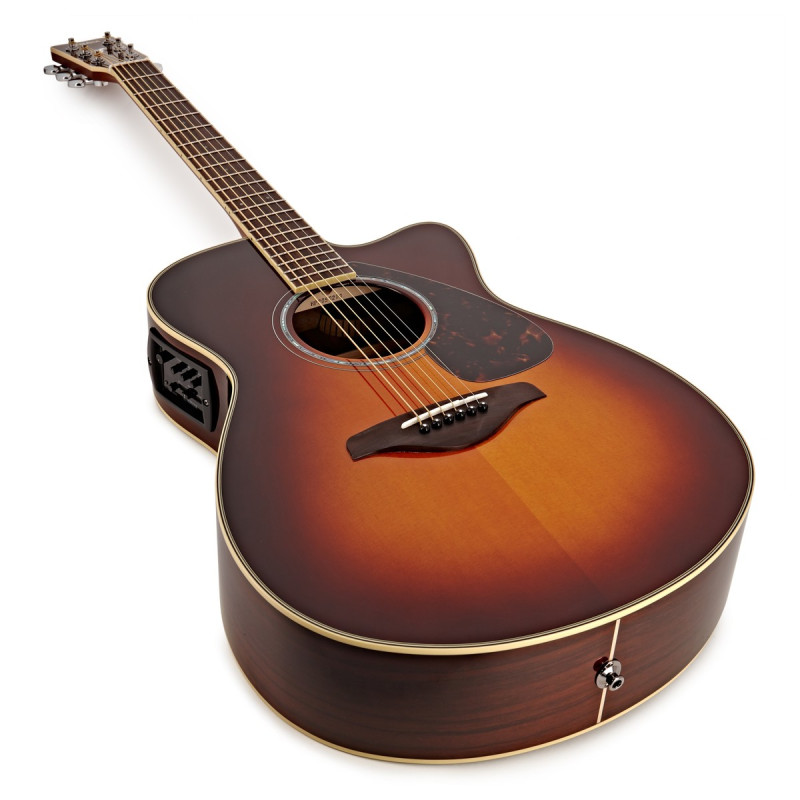 YAMAHA FSX830C (Brown Sunburst) Електро-акустична гітара