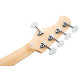 SADOWSKY MetroExpress 21-Fret Vintage J/J Bass, Morado, 5-String (Solid Black High Polish) Бас-гітара