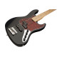 SADOWSKY MetroExpress 21-Fret Hybrid P/J Bass, Maple, 4-String (Solid Black High Polish) Бас-гітара