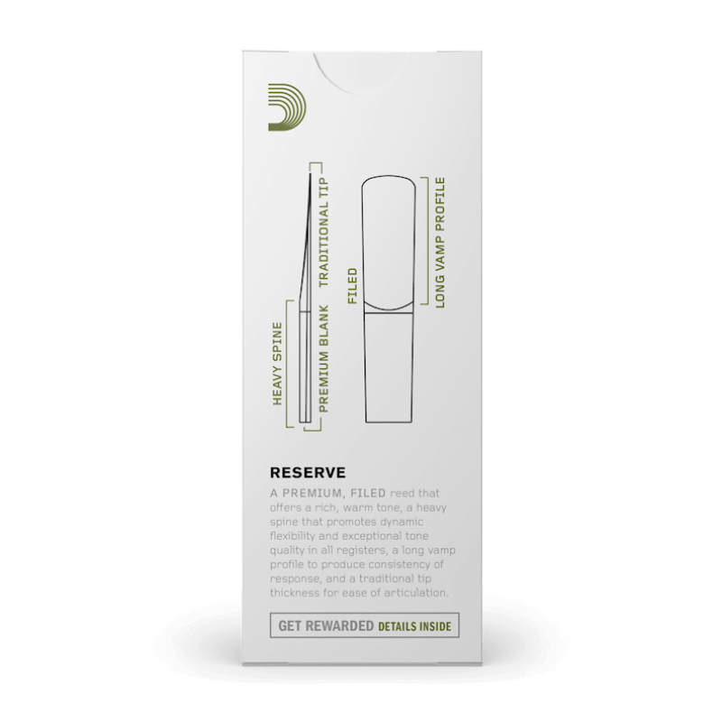 D'ADDARIO Reserve - Tenor Sax #2.5 (1шт)