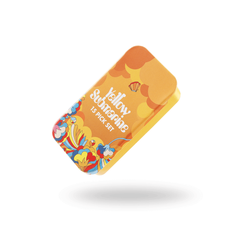 D`ADDARIO 1CWH4-11B1 YELLOW SUBMARINE 55TH ANNIVERSARY GUITAR PICKS - Primrose Prairie