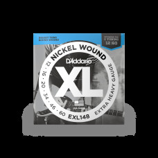 D’ADDARIO EXL148 XL NICKEL WOUND EXTRA HEAVY (12-60) Струны для электрогитары