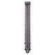 D`ADDARIO 50BAL03 AUTO LOCK GUITAR STRAP (BLACK PADDED GEOMETRIC)
