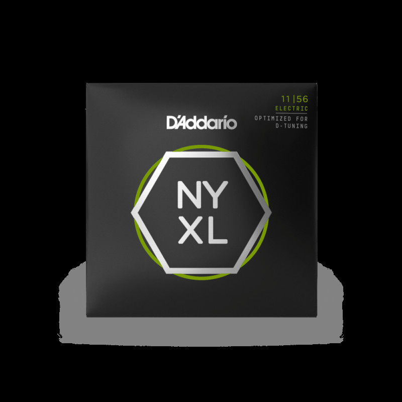 D’ADDARIO NYXL1156 NYXL ELECTRIC MEDIUM TOP/EXTRA HEAVY BOTTOM (11-56) Струны для электрогитары