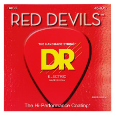 DR STRINGS RED DEVILS Bass - Medium (45-105) Струни для бас-гітари