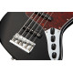 SADOWSKY MetroExpress 21-Fret Vintage J/J Bass, Morado, 5-String (Solid Black High Polish) Бас-гітара