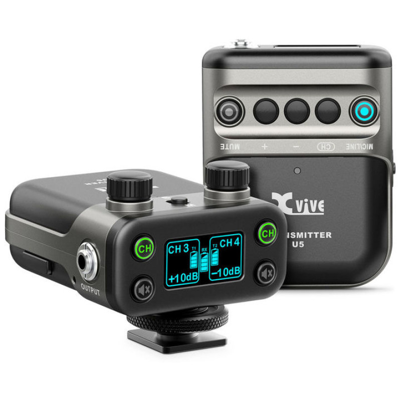 XVIVE U5 Wireless Audio for Video System Бездротова система з петличним мікрофоном