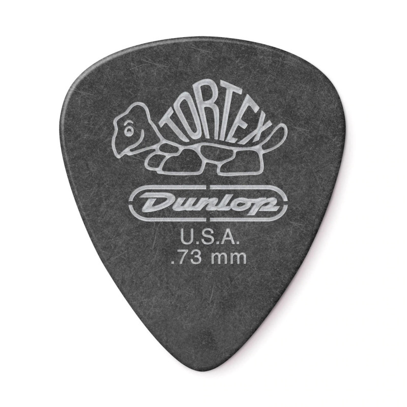 DUNLOP TORTEX PITCH BLACK STANDARD PICK .73MM Медіатори