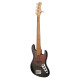 SADOWSKY MetroExpress 21-Fret Vintage J/J Bass, Morado, 5-String (Solid Black High Polish) Бас-гітара