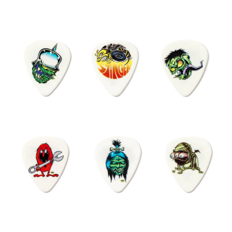 DUNLOP DIRTY DONNY 1 BLACKLINE ART PICKS TIN .60MM Медіатори