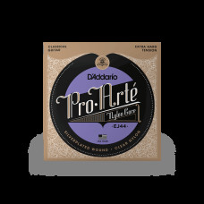 D’ADDARIO EJ44 PRO-ARTE EXTRA HARD TENSION Струны для классической гитары