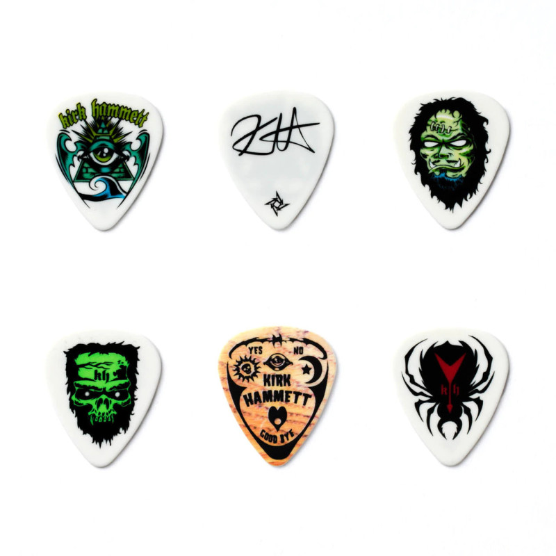 DUNLOP KIRK HAMMETT PICK TIN Медіатори