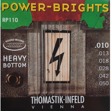 THOMASTIК Комплект струн Thomastik Power-Brights Heavy Bottom для електро-гітари Струни для електрогітари