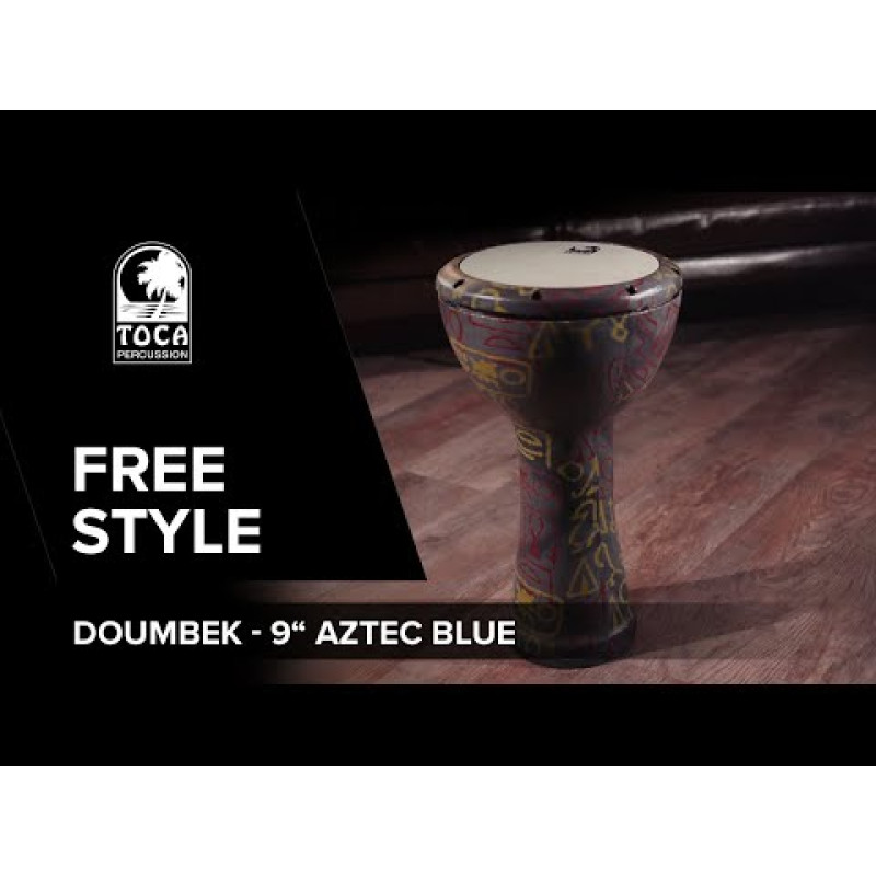 Думбек Toca Freestyle SFMTDK-9AB (9") Aztec Blue