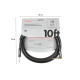 FENDER CABLE PROFESSIONAL SERIES 10' ANGLED BLACK Кабель инструментальный