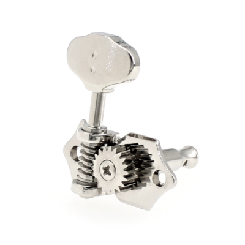Кілки для гітари GRAPH TECH PRN-3422-N0 Acoustic 3+3 Butterbean Button Nickel