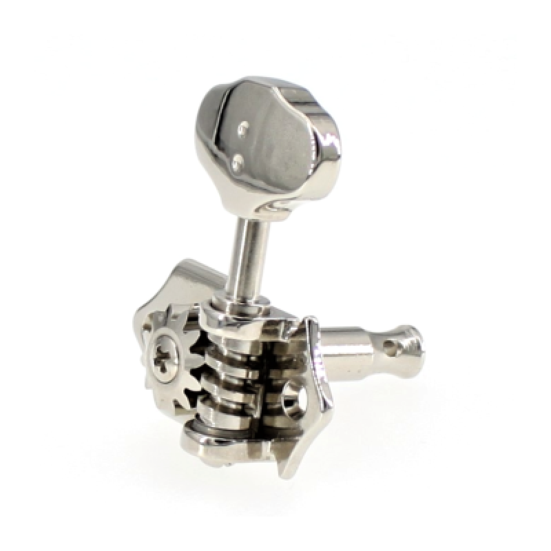 Кілки для гітари GRAPH TECH PRN-3422-N0 Acoustic 3+3 Butterbean Button Nickel