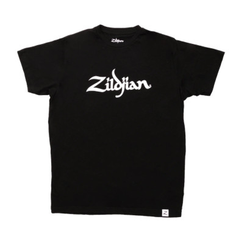Футболка ZILDJIAN CLASSIC LOGO BLACK T-SHIRT SMALL