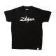 Футболка ZILDJIAN CLASSIC LOGO BLACK T-SHIRT SMALL